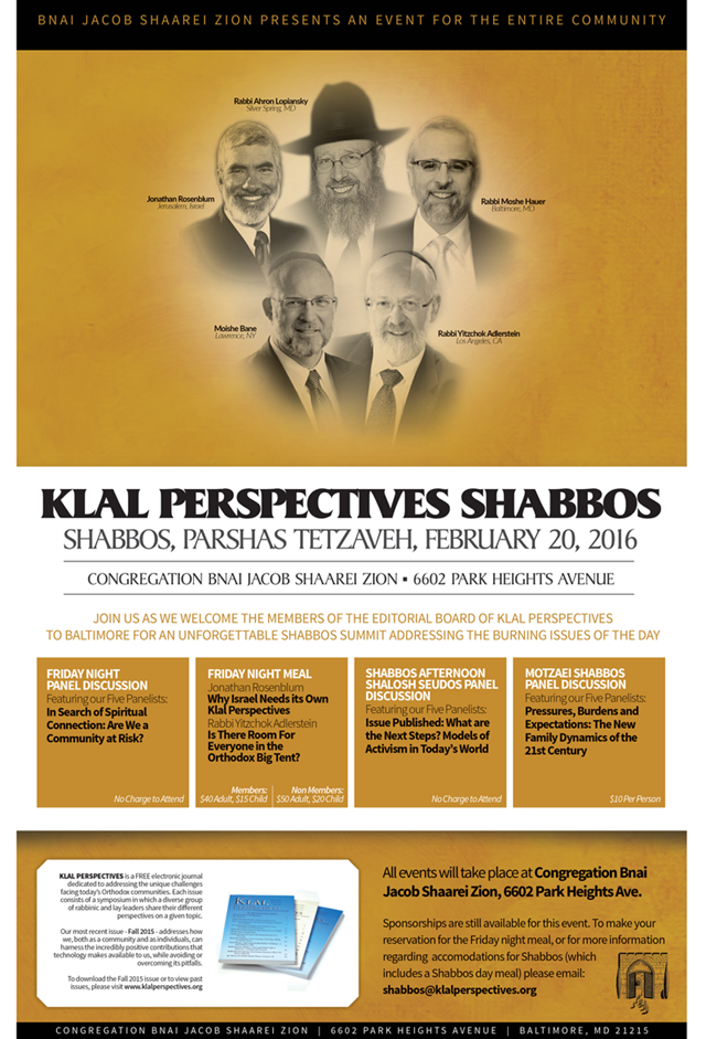 KP Shabbos